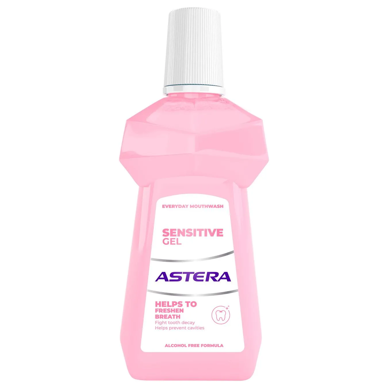 Ополіскувач для ротової порожнини Astera Sensitive 500мл - Фото 1