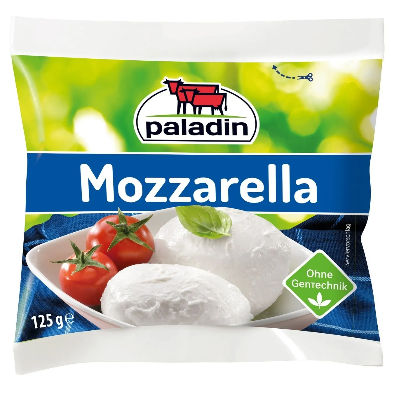 Сир Paladin Моцарелла 45% 125г - Фото 1