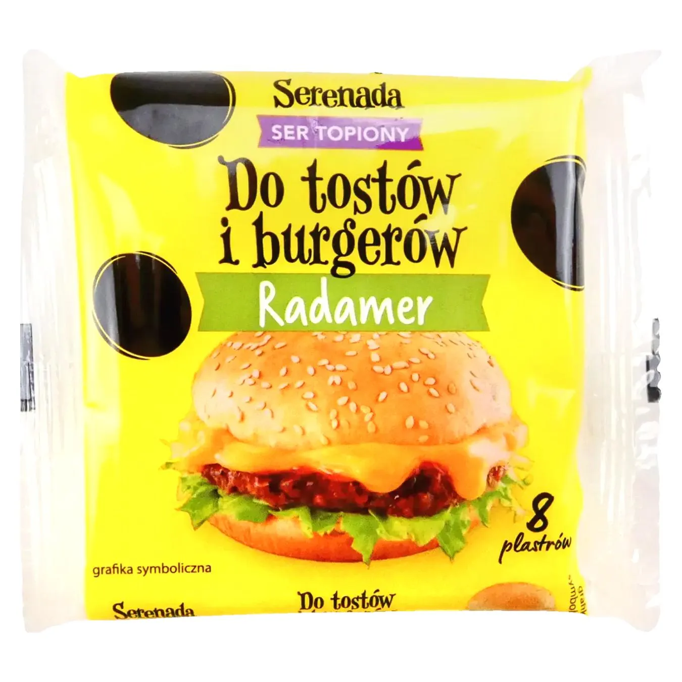 Сир плавл. Serenada 130 г слайс Радамер - Фото 1