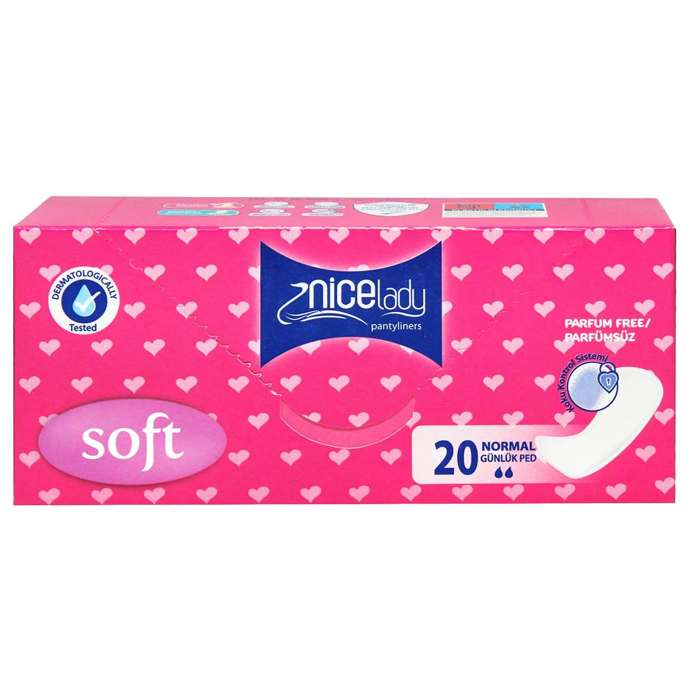 Прокладки щоден. NiceLady Daily Care 20 шт И499(Туреччина) - Фото 1