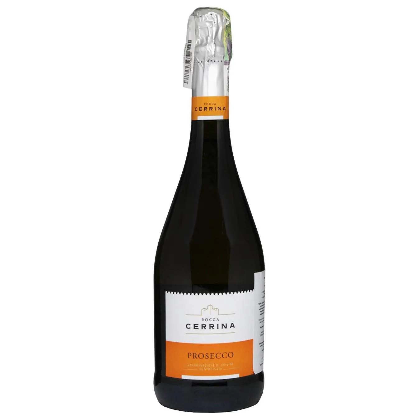 Вино ігристе Rocca Cerrina Prosecco біле брют 11% 0,75л - Фото 1