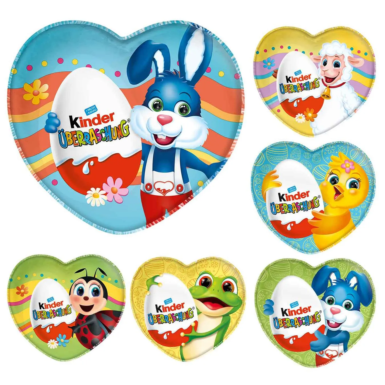 Фігурка шоколадна Kinder Великоднє серце з сюрпризом 53г - Фото 1