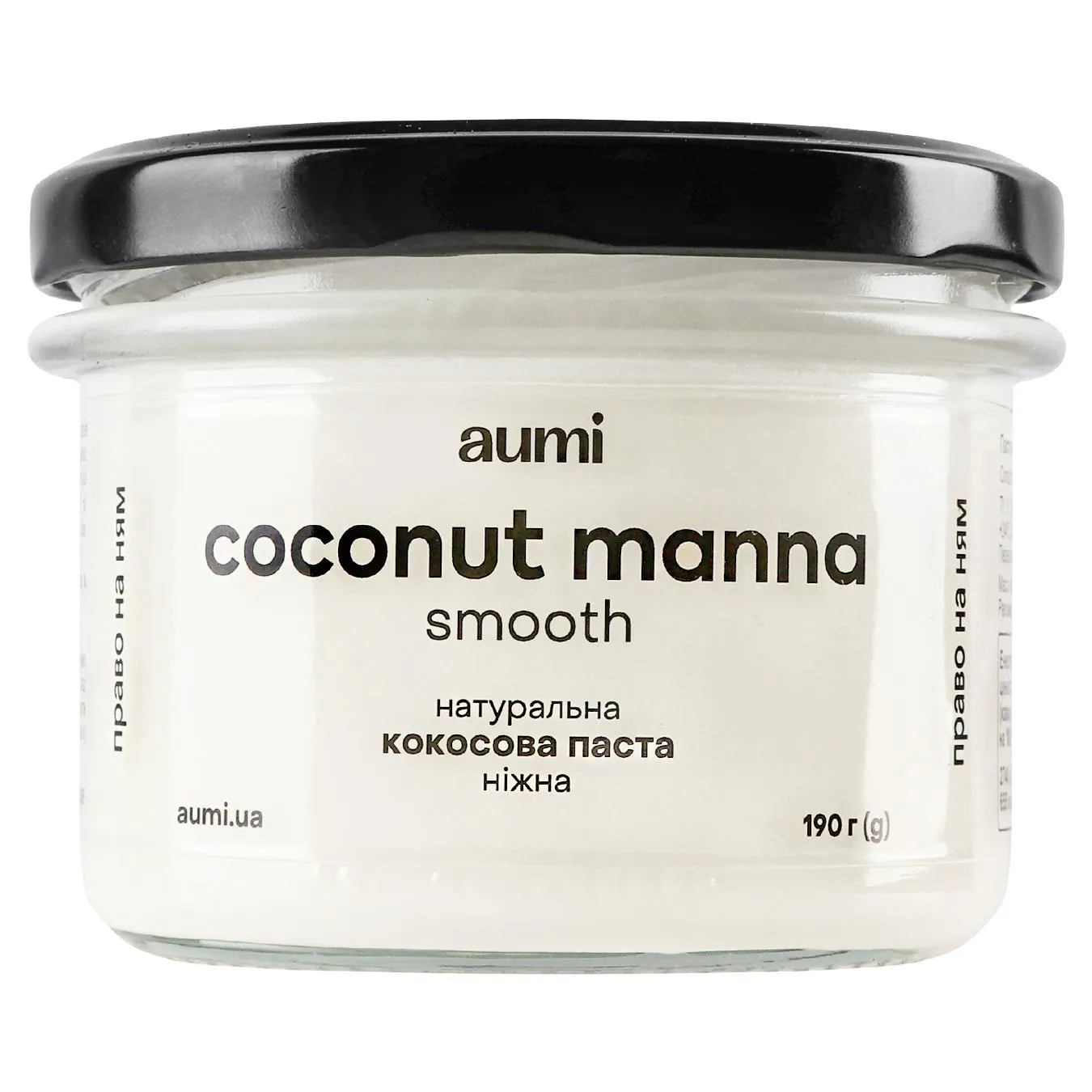 Паста кокосова Aumi 190г - Фото 1