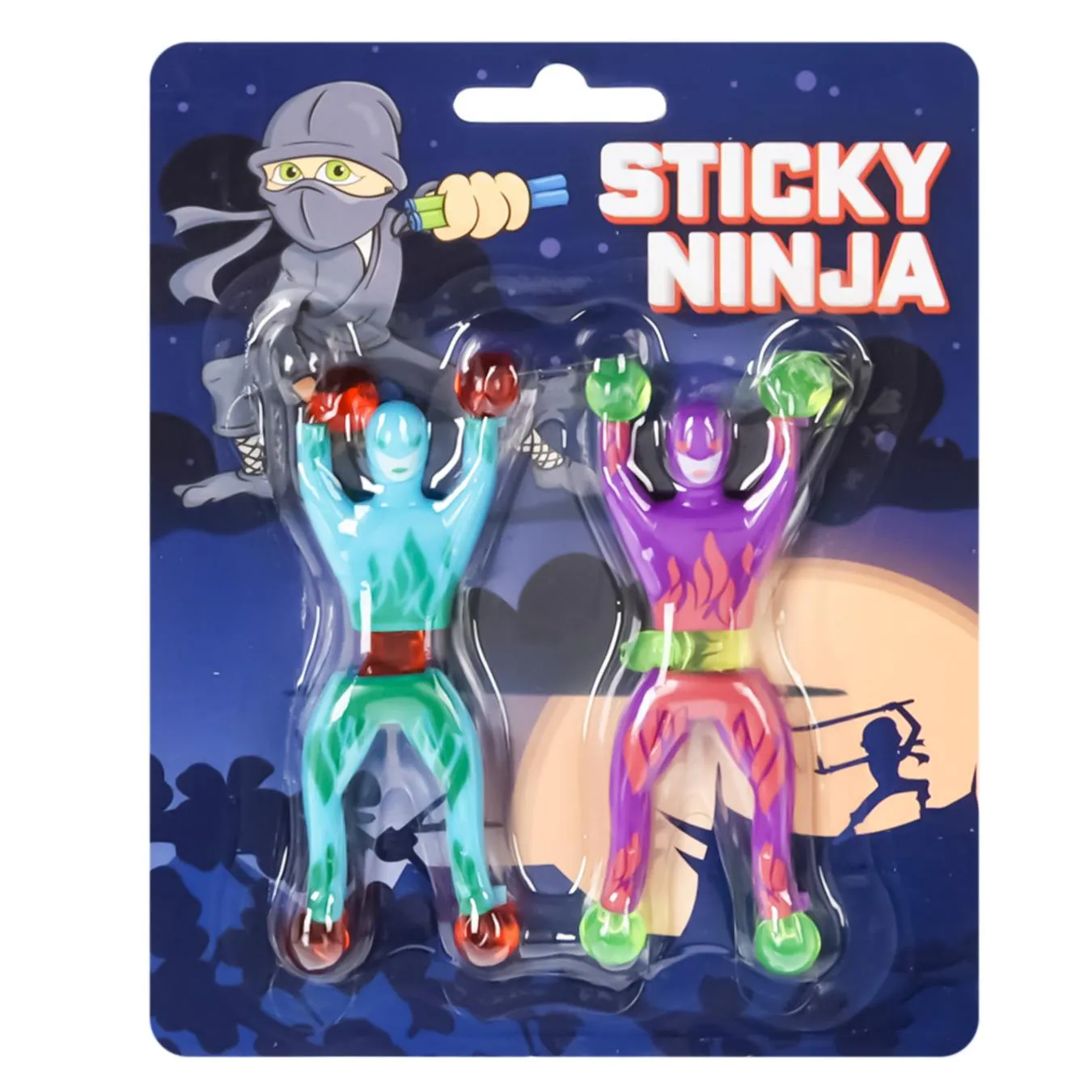 Ніндзя з присосками 35х95мм 2шт - Фото 1