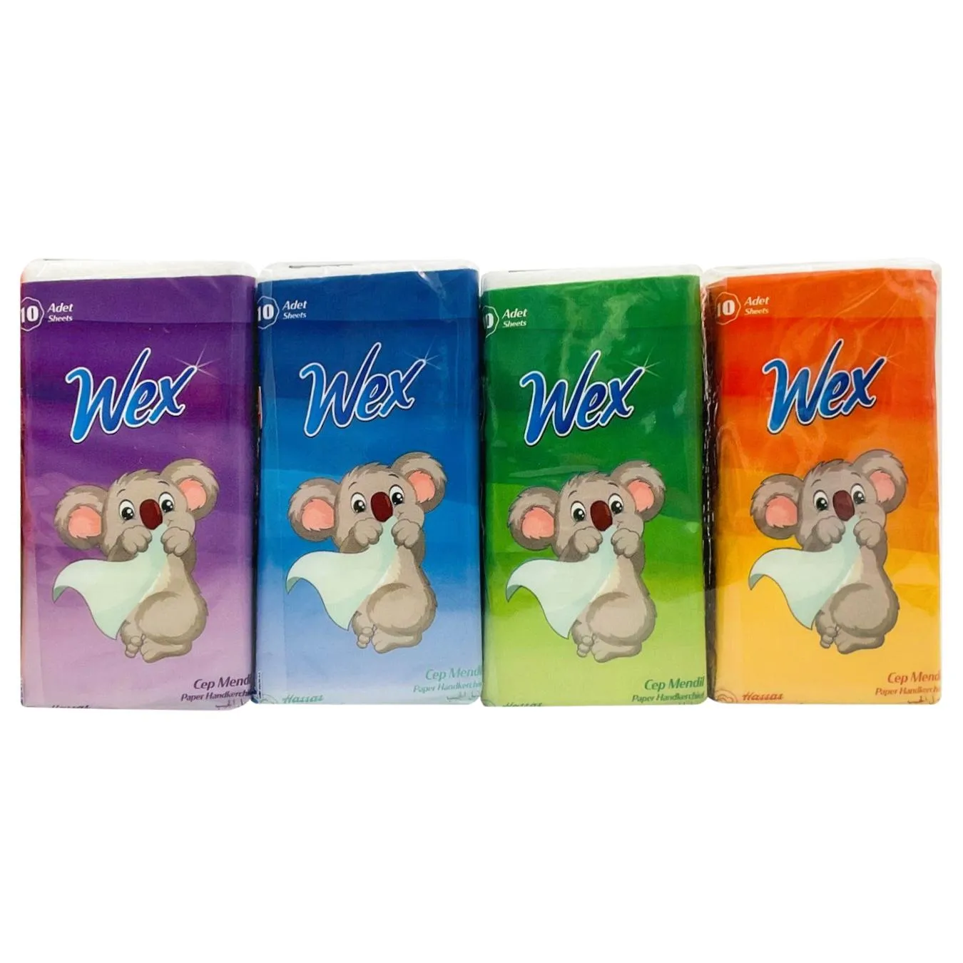 Хустинки носові Wex 10 шт 2 шари И092 (Туреччина) - Фото 1