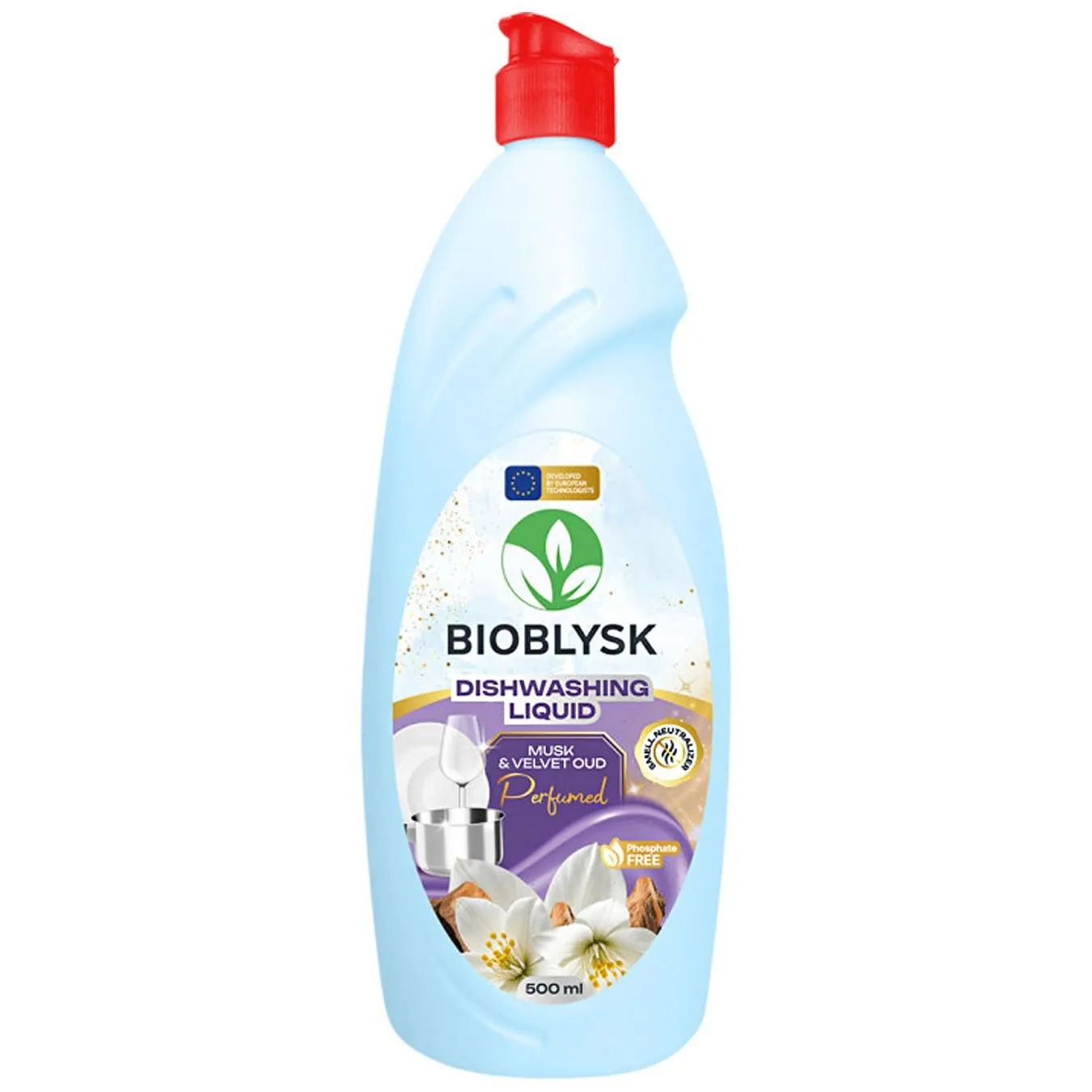 Засіб для миття посуду BioBlysk Musk Velvet Oud 500мл - Фото 1