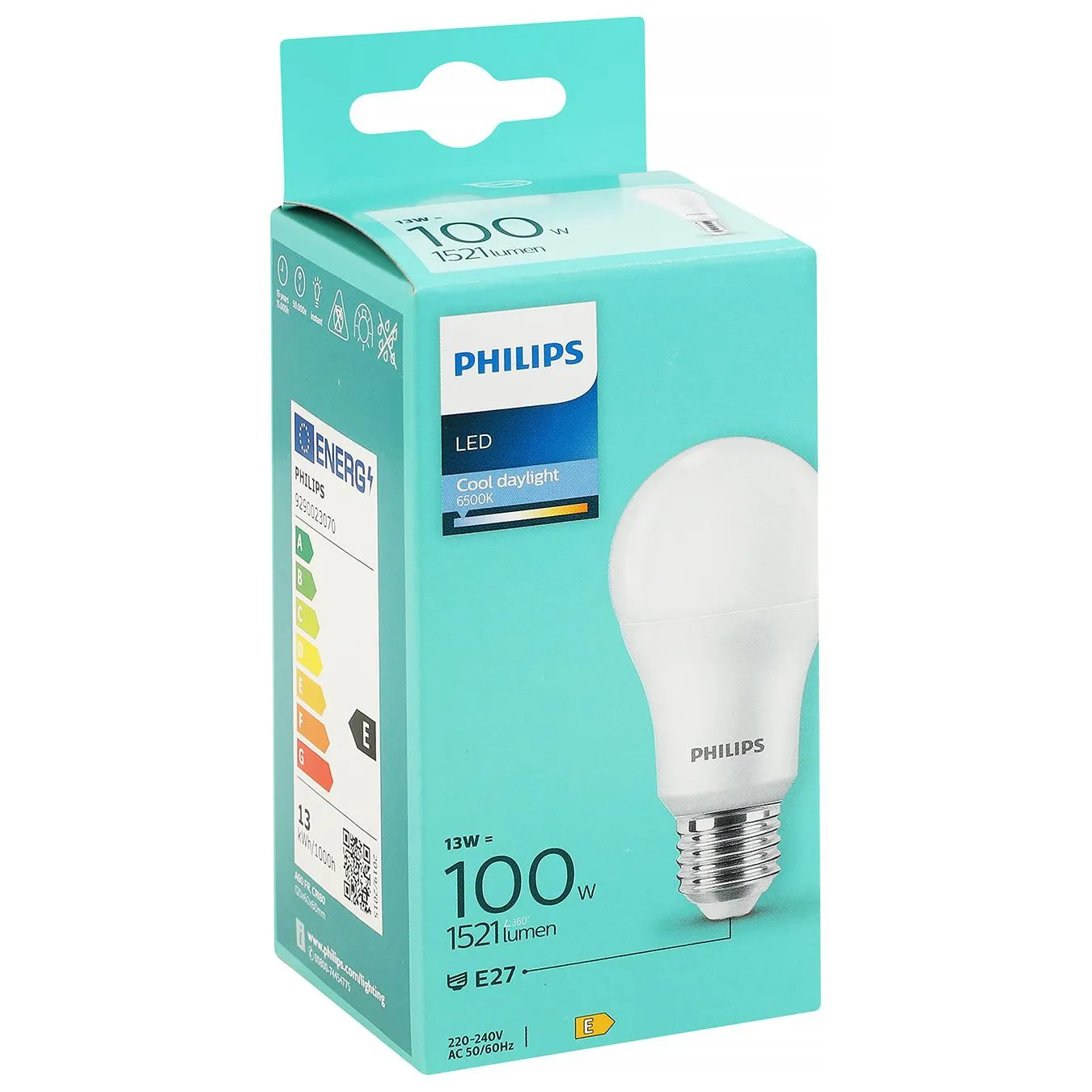 Лампа Philips LED 100W A60 E27 6500К CDLFRND 1PF/6DISC - Фото 1
