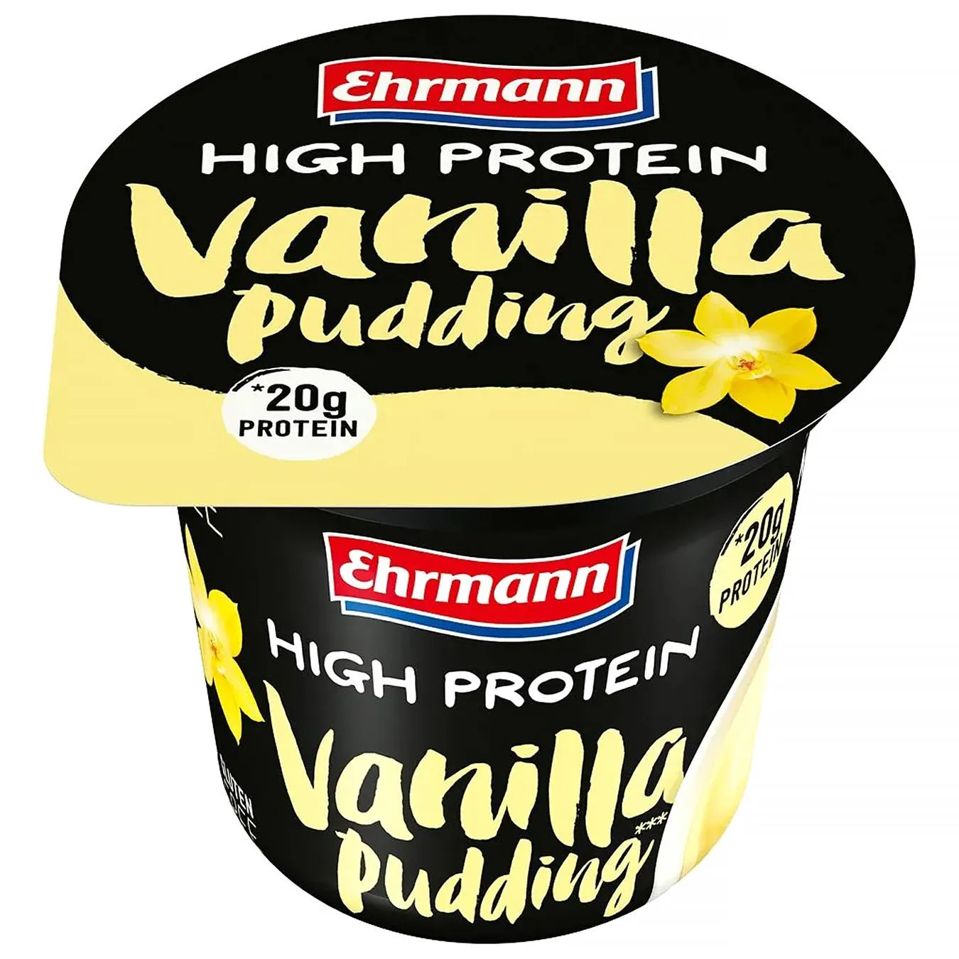 Пудинг Ehrmann Ваніль високобілковий 200г - Фото 1