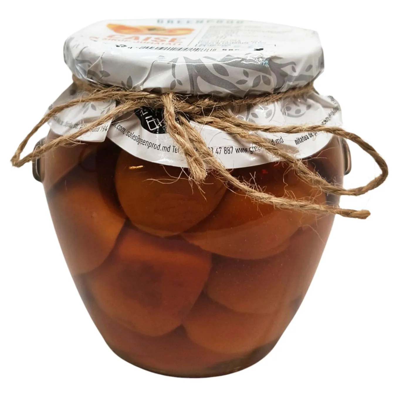 Абрикоси Green Prod в сиропі 580мл - Фото 1