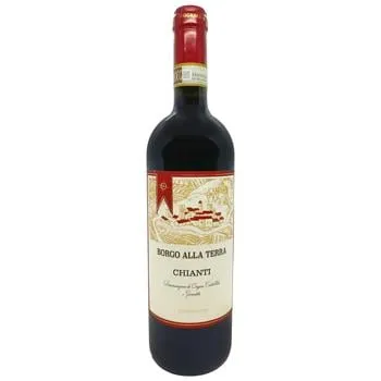 Вино Geografico Borgo Alla Terra Chianti червоне сухе 12,5% 0,75л - Photo 1