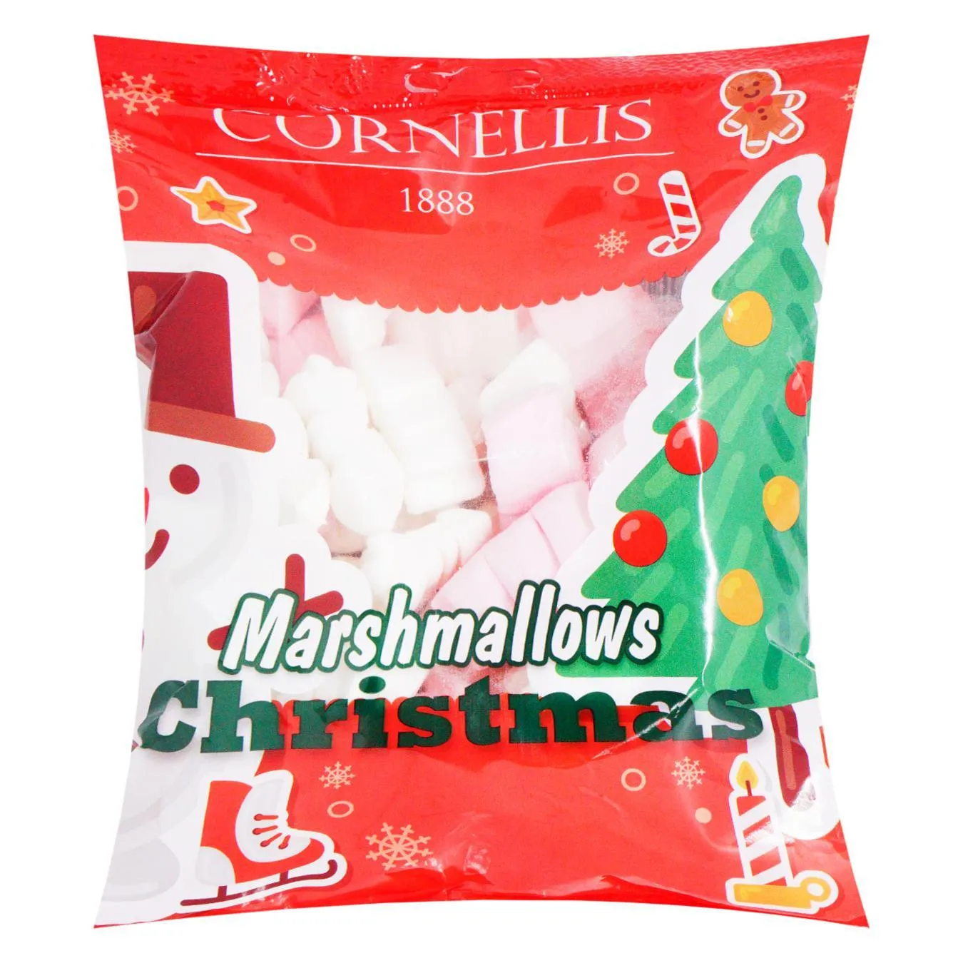 Зефір жувальний Cornellis Christmas 160г - Фото 1