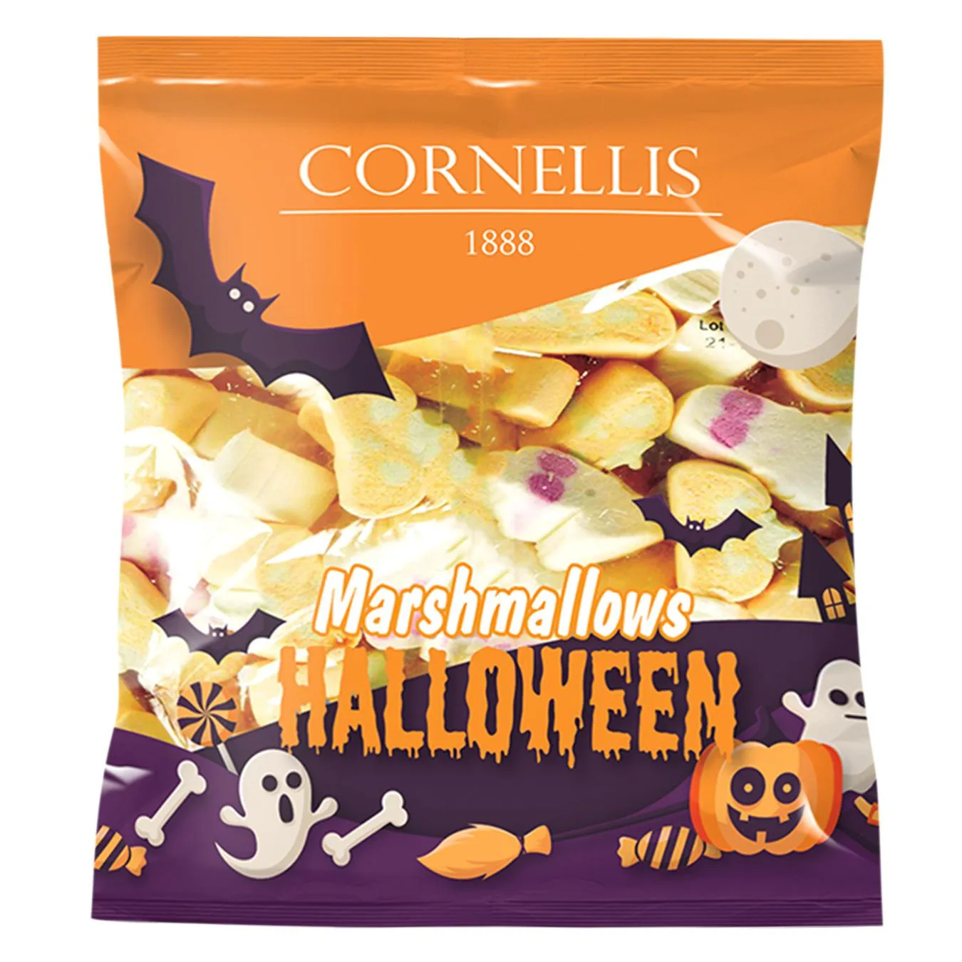 Зефір жувальний Cornellis Хелловін 160г - Фото 1