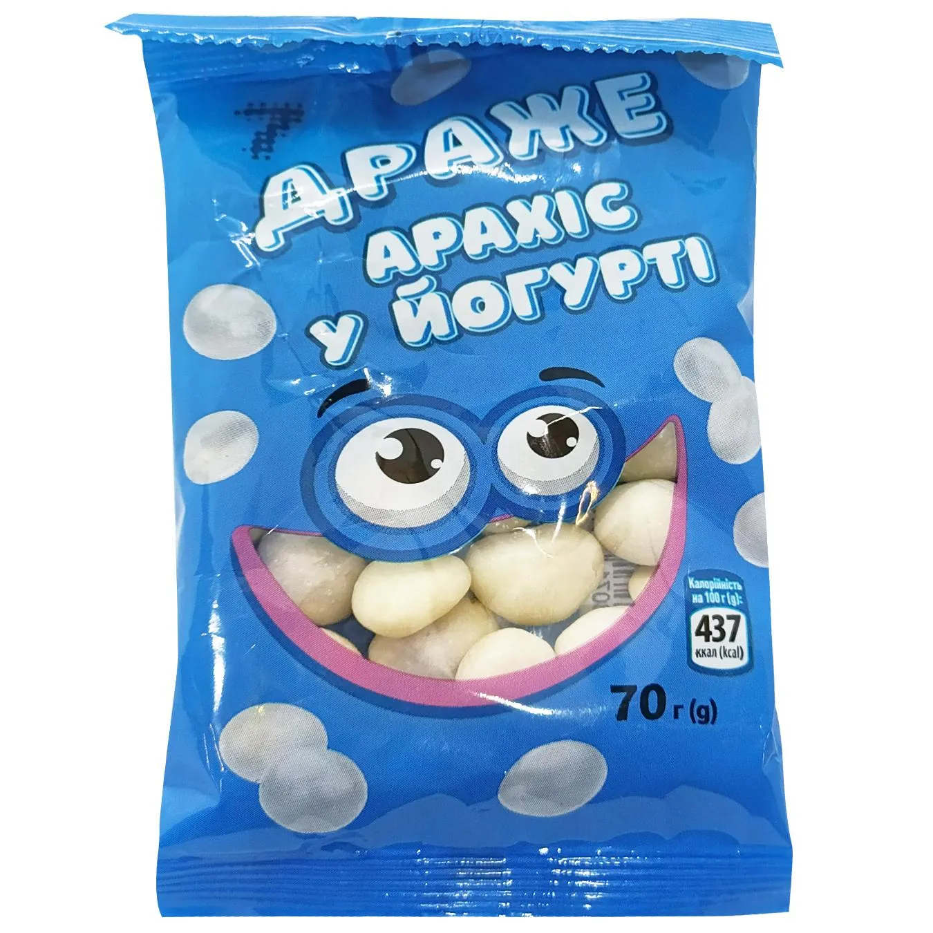 Драже 7 Арахіс у йогурті 70г - Фото 1