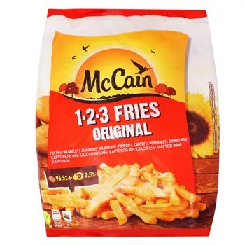 Картопля фрі McCain Original 1-2-3 Fries 750г - Photo 3