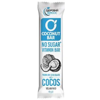 Добавка дієтична Здоровий перекус у шоколадній глазурі  40г - Фото 1