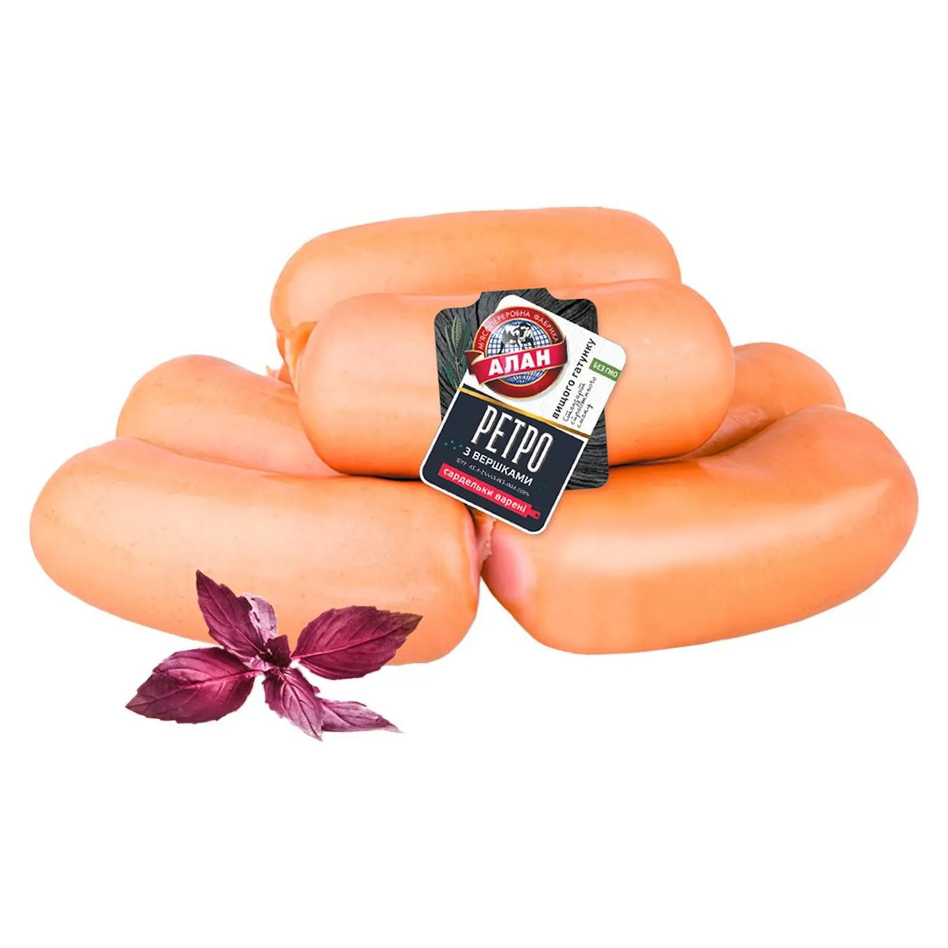 Сардельки Алан Ретро з вершками - Фото 1