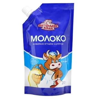 Молоко згущене Полтавський смак з цукром 8,5% 290г - Photo 1