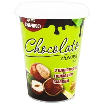 Паста горіхово-шоколадна Chocolato Creamy 400г - Photo 1