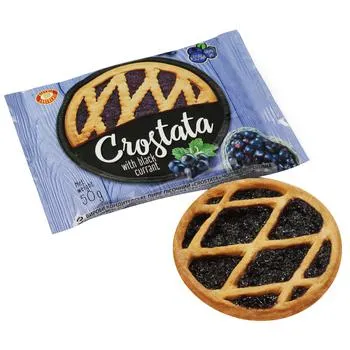 Пиріг Бісквіт-Шоколад Crostata Чорна смородина 50г - Photo 1