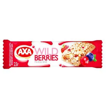 Батончик AXA злаковий з лісовими ягодами 23г - Photo 1