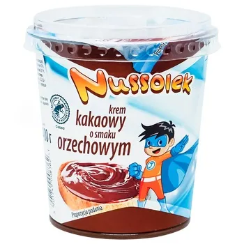 Какао-крем Nussolek з горіховим смаком 400г - Photo 1