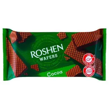Вафлі Roshen Wafers Choco 216г - Photo 4