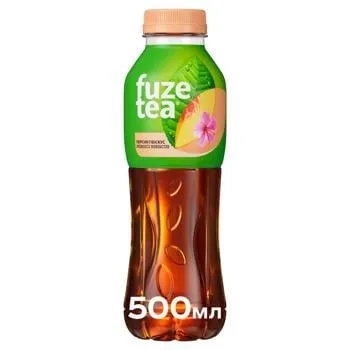 Чай холодний чорний Fuzetea Персик та гібіскус 0,5л - Photo 4