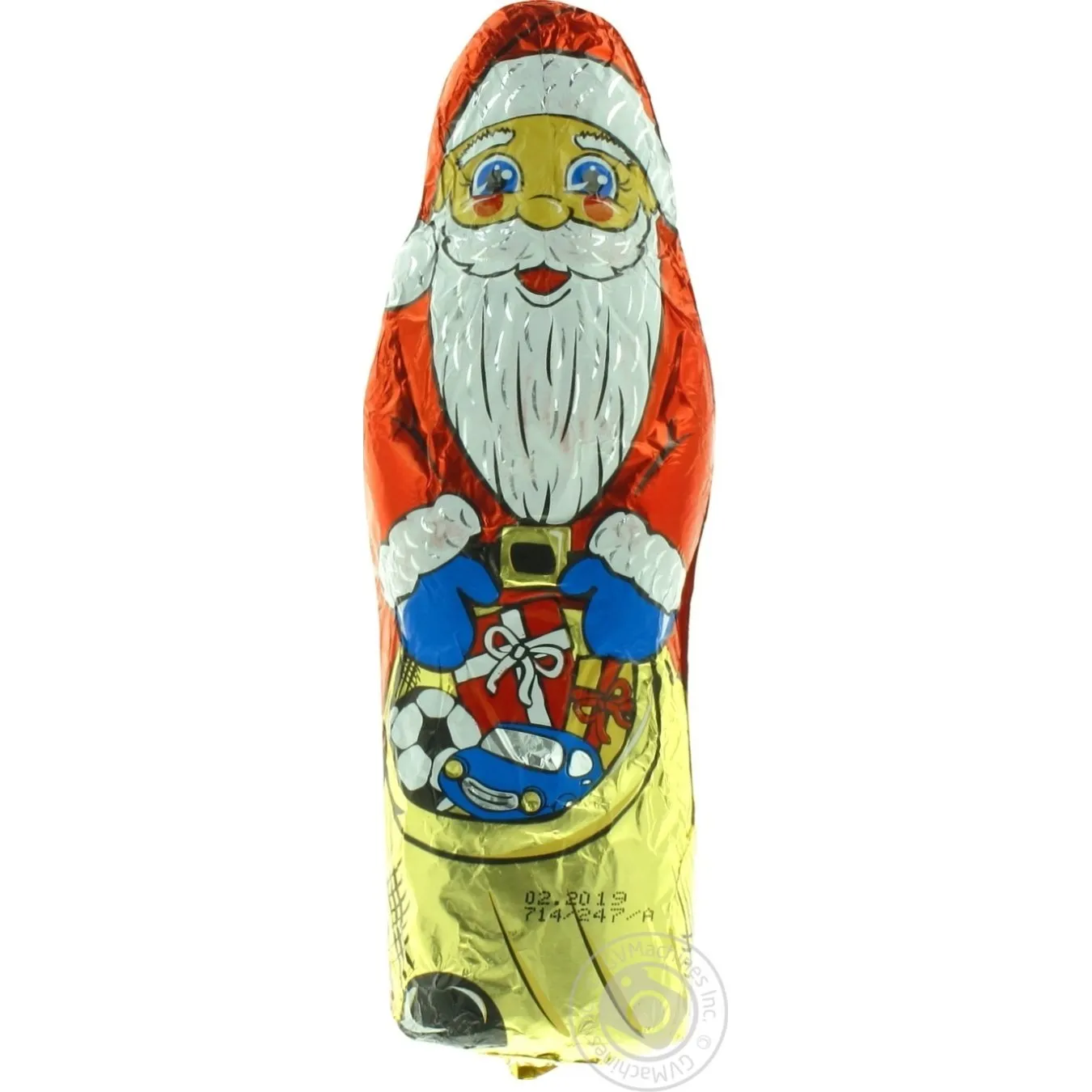 Фігурка шоколадна Inco Санта-Клаус з глазур'ю 60г - Фото 1