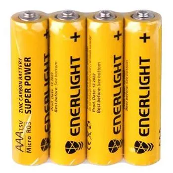 Батарейка Enerlight Super Power AAA FOL 4шт - Photo 1