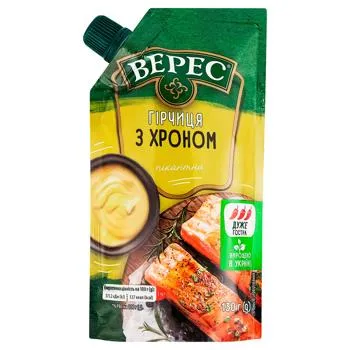 Гірчиця Верес з хроном 130г - Photo 3
