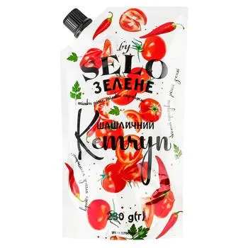 Кетчуп Selo Зелене Шашличний 230г - Photo 1