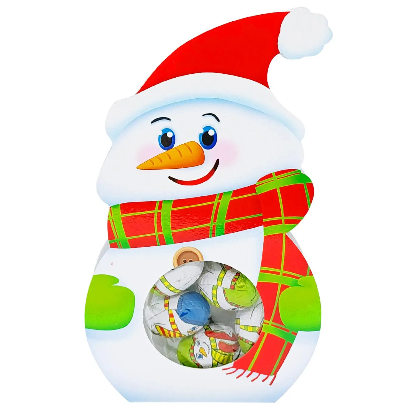 Праліне фігурка Inco 60 г Сніговик - Фото 1