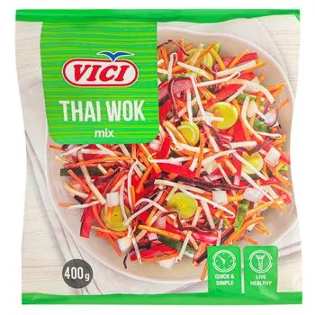 Суміш овочева Vici Thai Wok Mix заморожена 400г - Photo 3