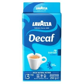 Кава мелена Lavazza Decaffeinato без кофеїну 250г - Photo 1