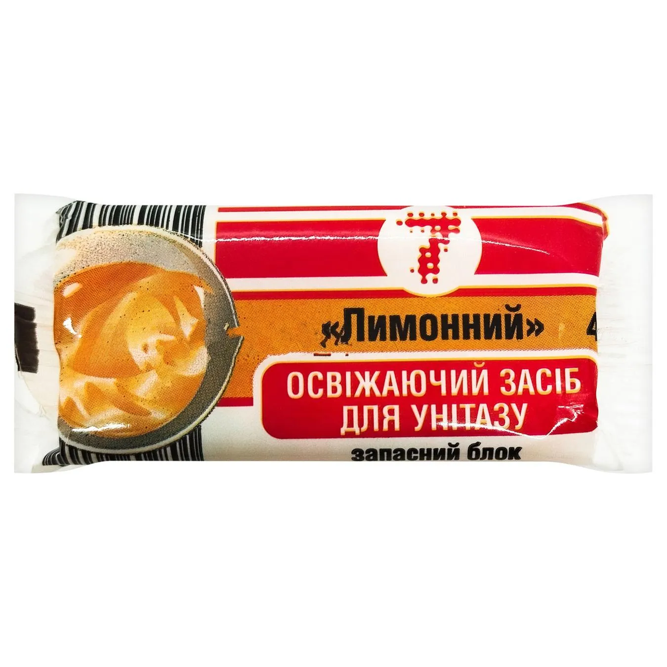 Освіжувач для унітаза 7 Лимон 40г - Фото 1