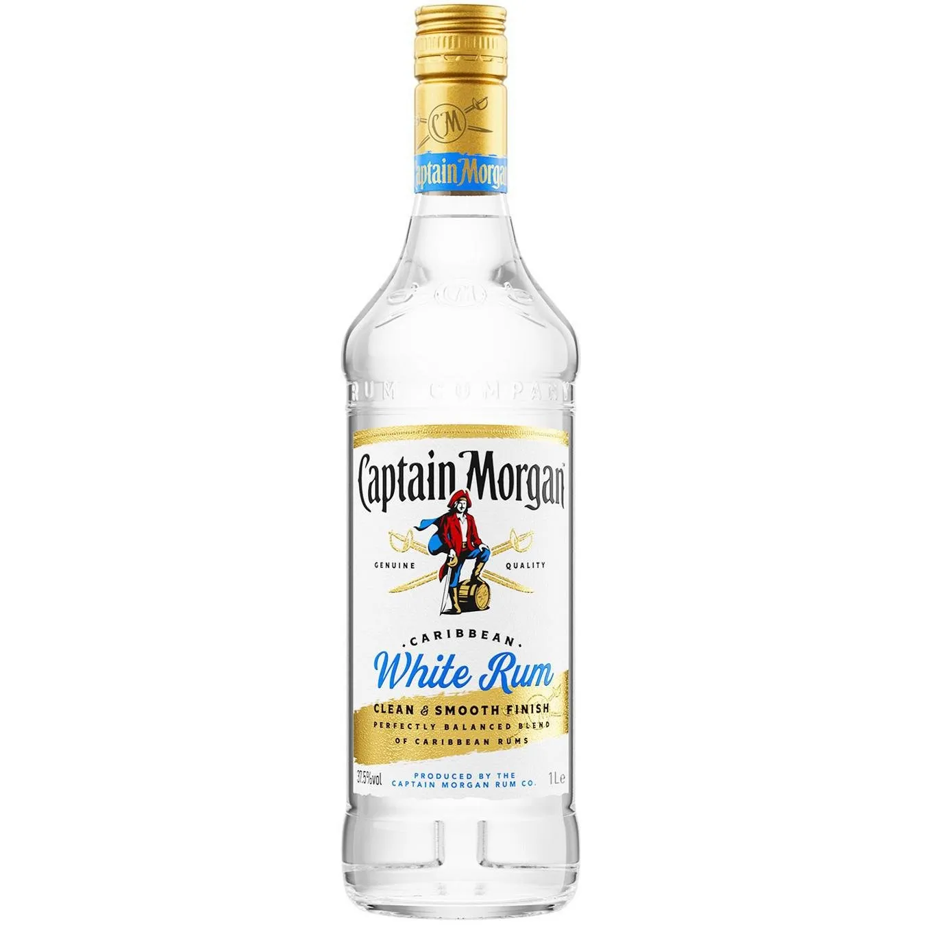Ром Captain Morgan White 37,5% 1л - Фото 4