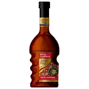 Напій спиртний Легка Рука Медова Клюква ароматизований 30% 0,5л - Photo 1