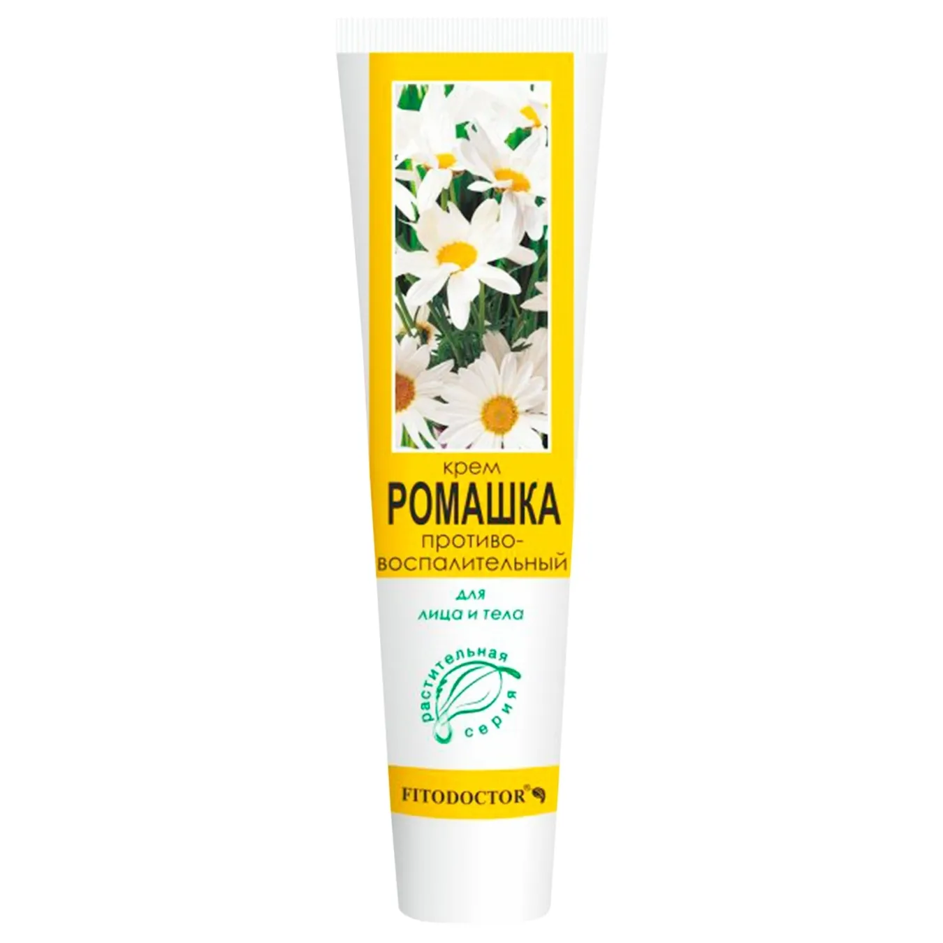 Крем для обличчя та тіла Fitodoctor Ромашка протизапальний 44г - Фото 1
