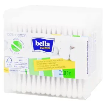 Ватні палички Bella Сotton 200шт - Photo 4