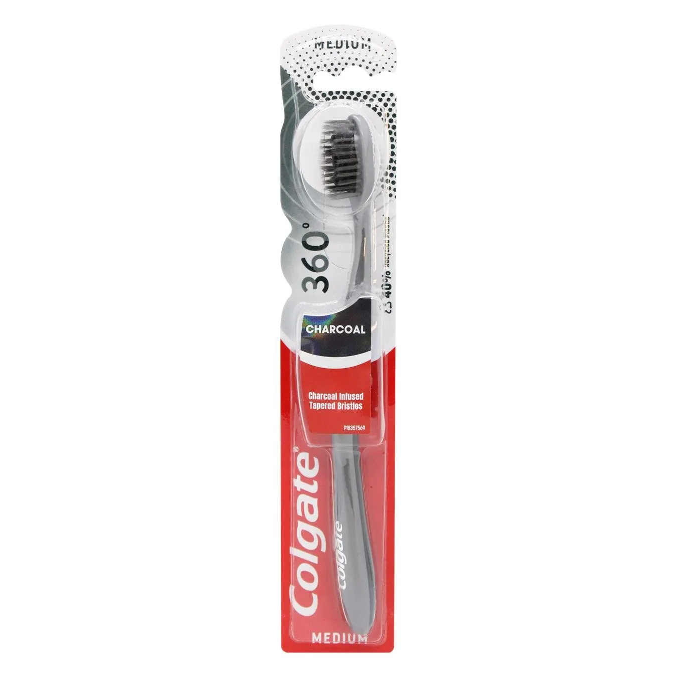 Зубна щітка Colgate 360 Деревне вугілля - Фото 4