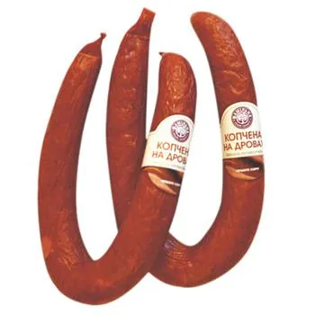Ковбаса Ріал Копчена на дровах вищий сорт - Фото 1