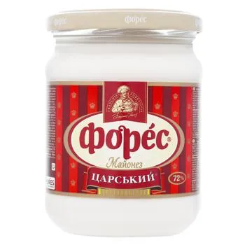 Майонез Форес Царський 72% 440г - Photo 1