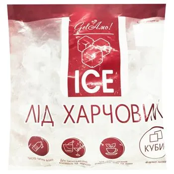 Лід харчовий Gel Amo! Кубик 1кг - Photo 1