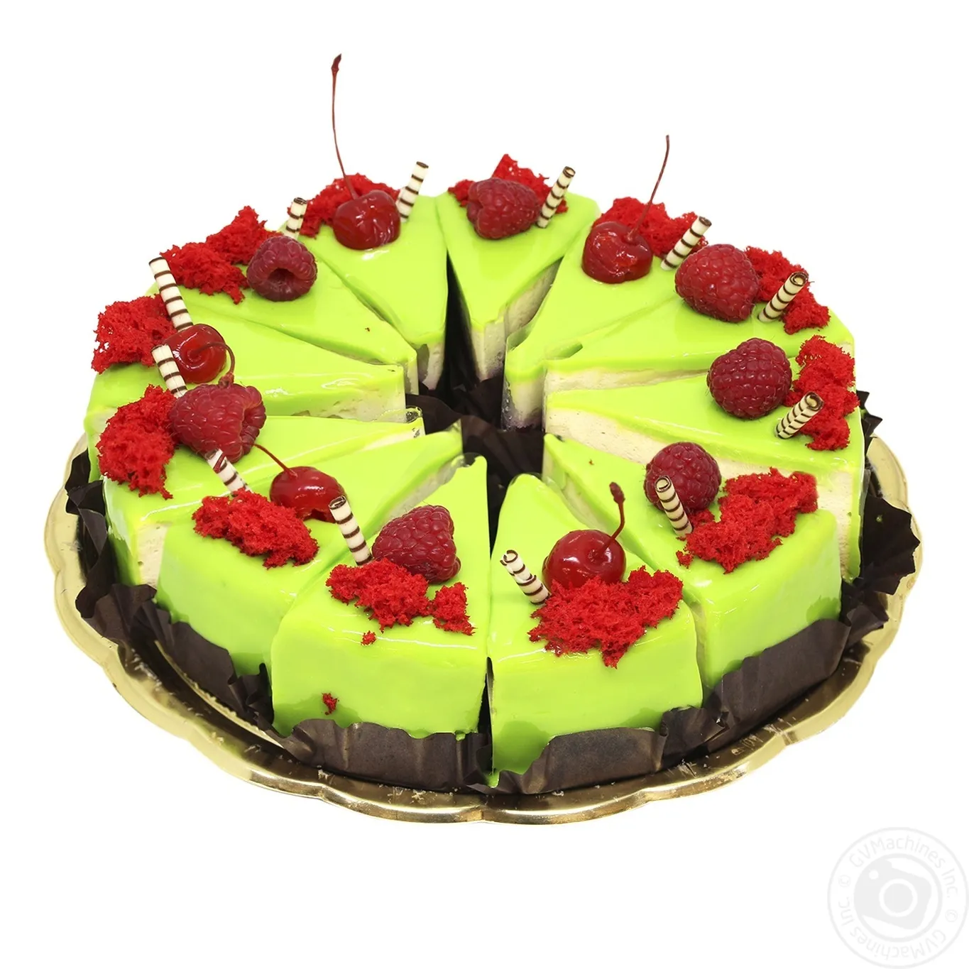 Торт Фісташка-малина - Фото 1