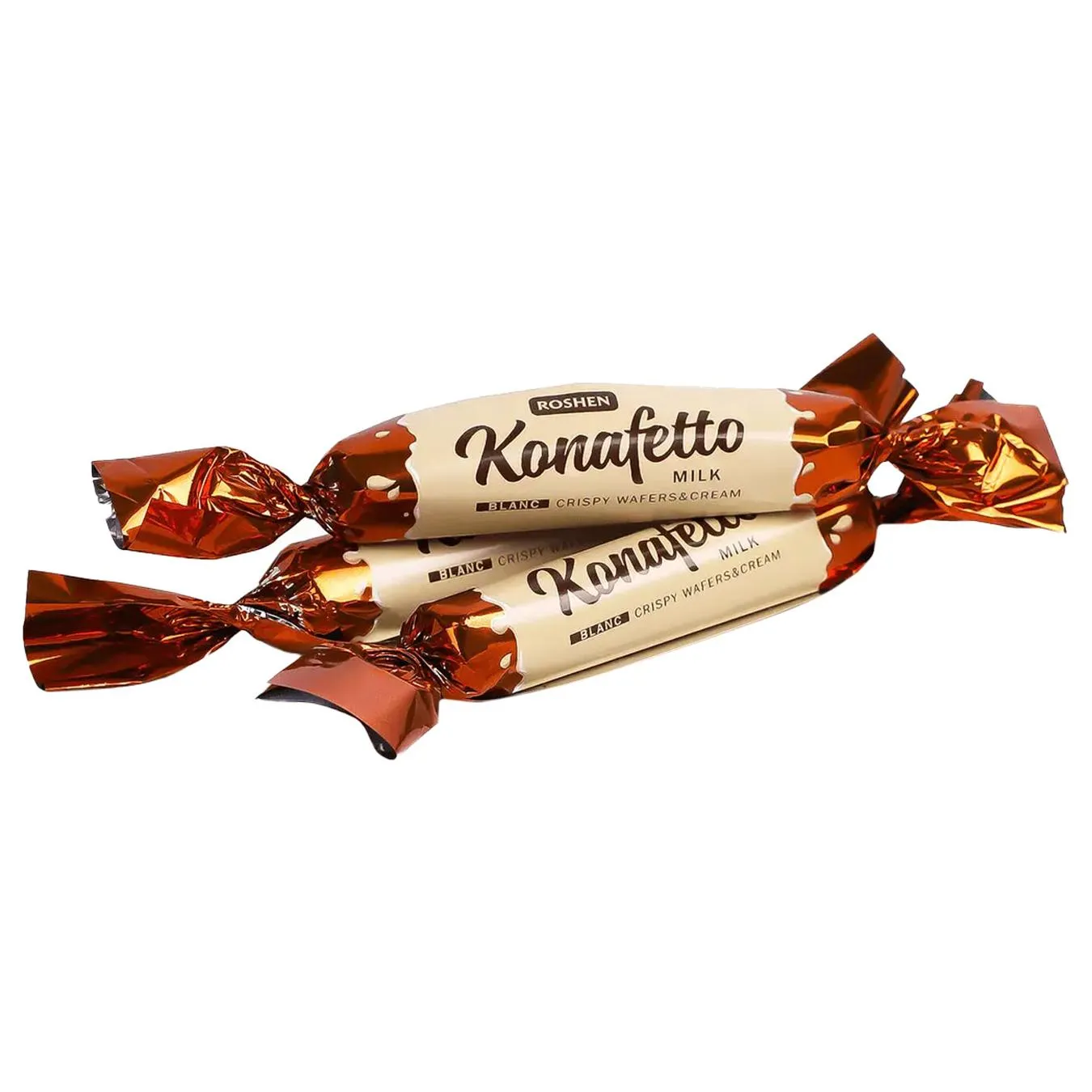 Вафельні трубочки Roshen Konafetto Blanc - Фото 1