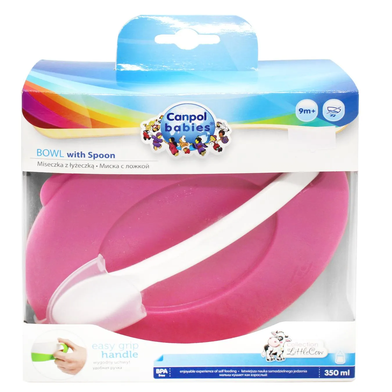 Тарілка Canpol Babies з ложкою - Фото 1