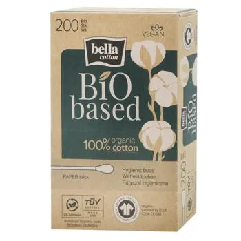 Палички ватні Bella Bio Based 200шт - Photo 5