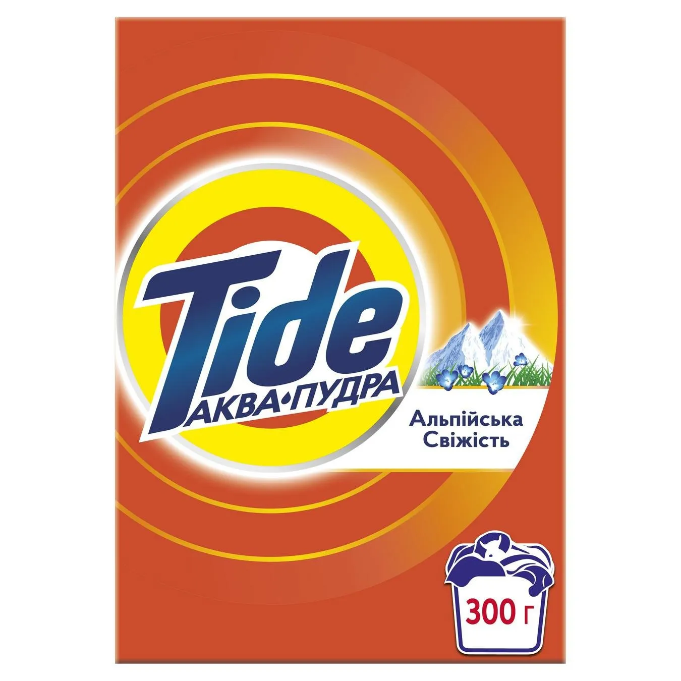 Пральний порошок Tide Аква-Пудра Альпійська свіжість для ручного прання 300г - Фото 6