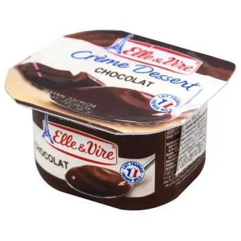 Крем-десерт Elle&Vire шоколадний 3,2% 100г - Фото 3