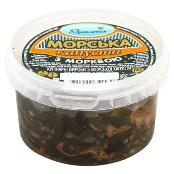 Капуста морська Русалочка з морквою 200г - Photo 1